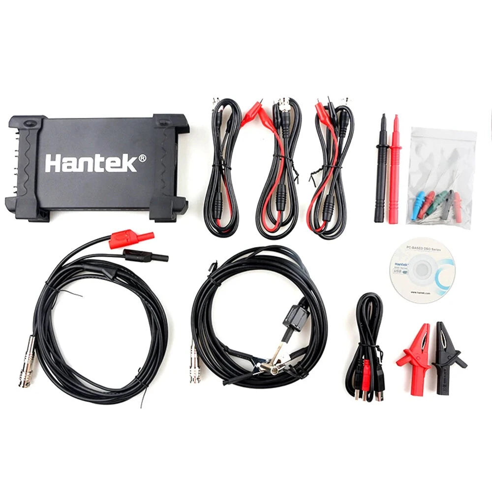 Digital Storage Oscilloscope - Hantek 6074BE, 4 Channels, 70MHz Bandwidth, USB Powered