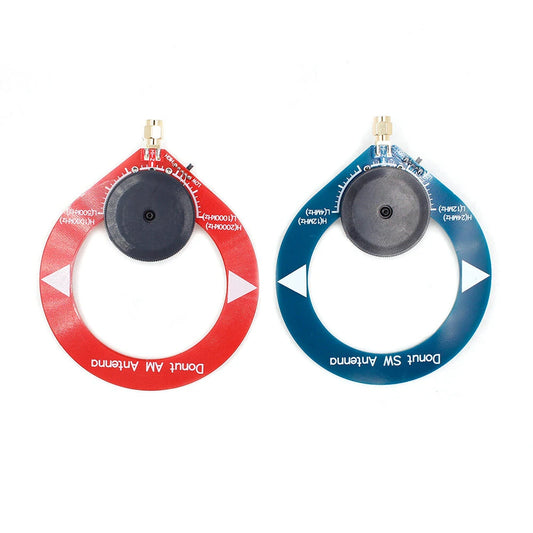 Mini Loop Donut AM MW/SW Antenna for HFDY Malahiteam DSP/DSP2 Receiver HF Middle Wave