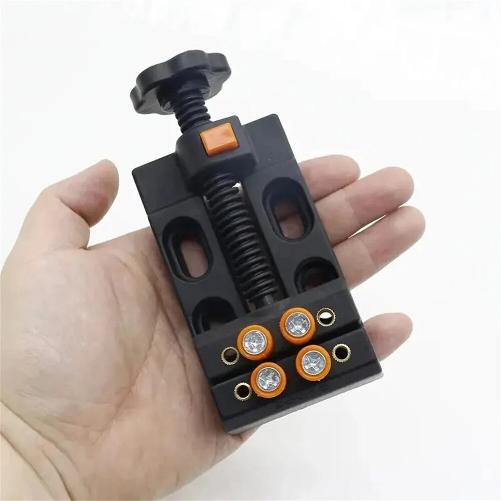 Portable Mini Eight-Hole Table Vise for Woodworking and Carving