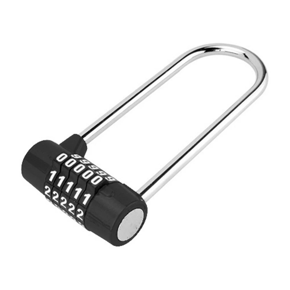 Premium Security Solution: Zinc Alloy Hardened Steel Hook 5-Digit Lock for Child Safety & Home Decor