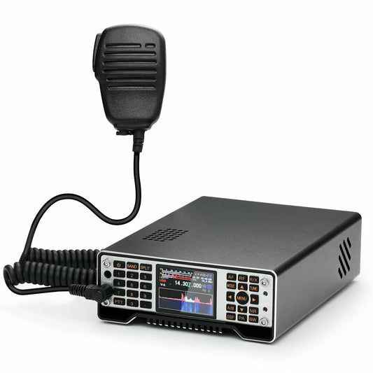 Q900 V4 SDR Transceiver 100KHz-2GHz HF/VHF/UHF All Modes (DMR/SSB/CW/RTTY/AM/FM) with Built-in GPS