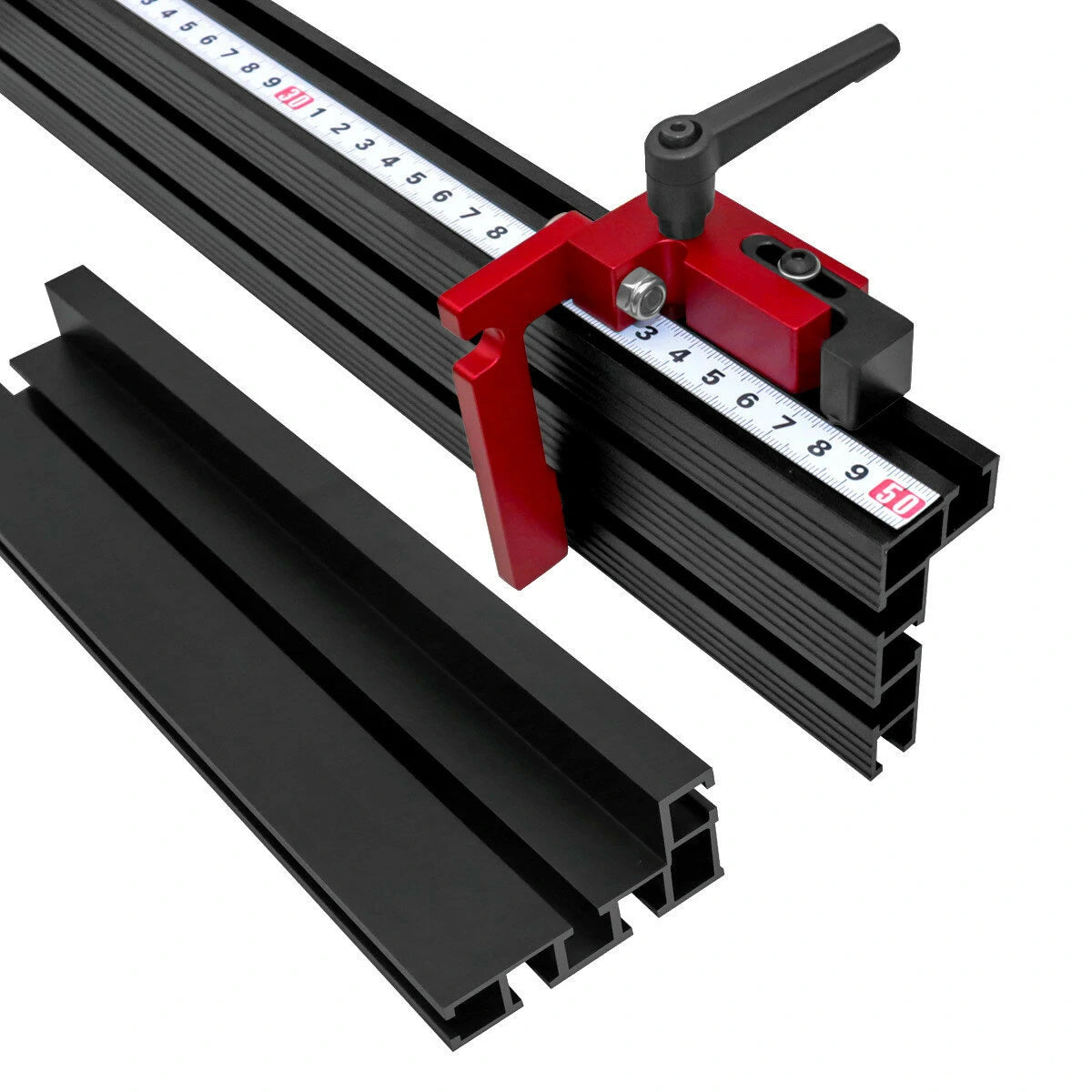 Aluminum T-Track Fence for Woodworking Miter, Bandsaw Jig, and DIY Sliding Bracket