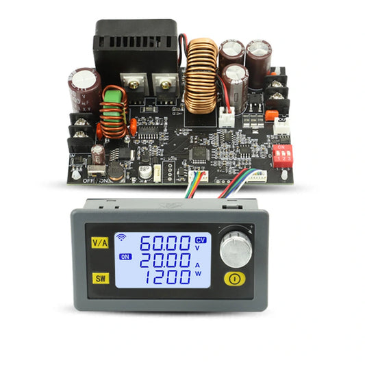 High-Power Adjustable 6-70V CNC Voltage Stabilized Power Supply Module 20A 1200W