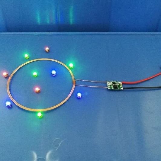5V Wireless Power Supply Module for Long-Distance Lamp (0-80mm Range)