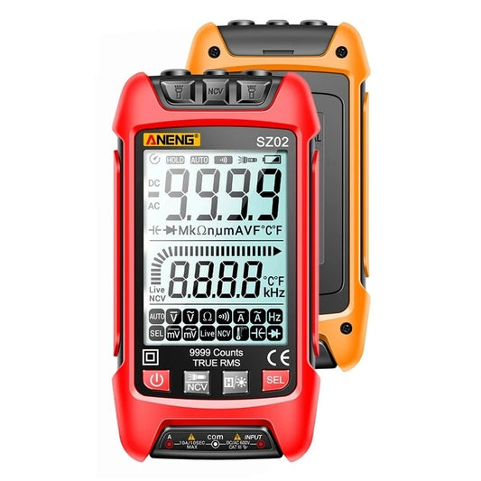 ANENG SZ02 True RMS 9000 Counts Digital Multimeter with Auto Range, High Precision Resistance, Frequency & Capacitance Tester