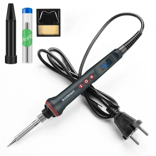 Handskit 90W 927 LED Digital Soldering Iron Kit, Adjustable Temperature, 110V/220V