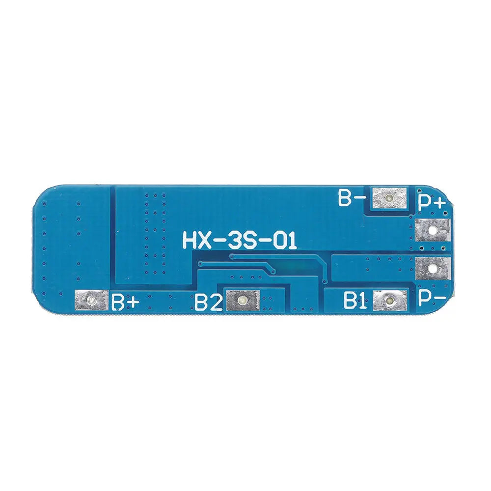 5-Pack 3S 12V 18650 10A BMS Li-ion Lithium Battery Protection Circuit Board (10.8V/11.1V/12.6V)