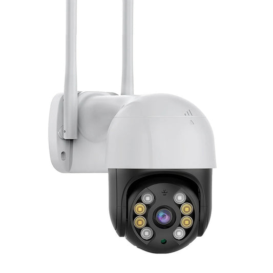 Outdoor 1080P PTZ WiFi IP Camera: Wireless Surveillance with Intelligent Two-Way Audio & Night Vision, Remote APP Monitoring & Notifications for Home Security