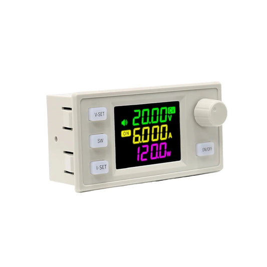 CNC Adjustable DC Boost Buck Converter - SK120X Step-Up/Down Power Supply Module for Solar Charging with Constant Voltage & Current Control