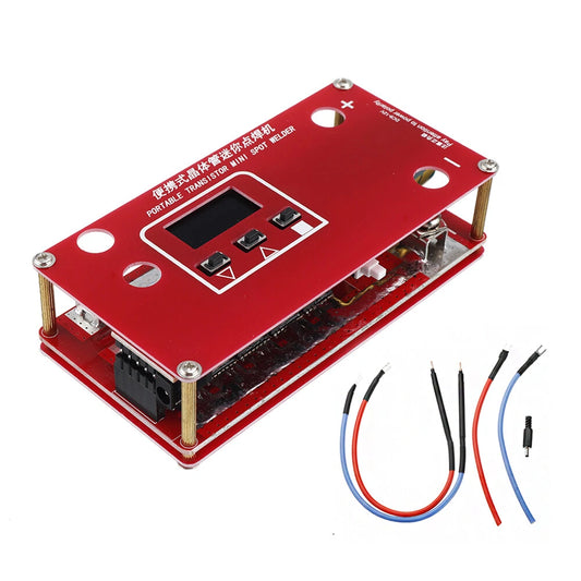 DIY Mini Spot Welder with LCD Display - Automatic Touch Welding for 18650 and 12V Car Batteries