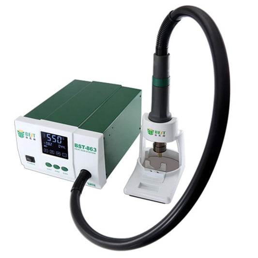Intelligent LCD Touch Screen Heat Air SMD Rework Station, 1200W, 220V/110V - BEST BST-863