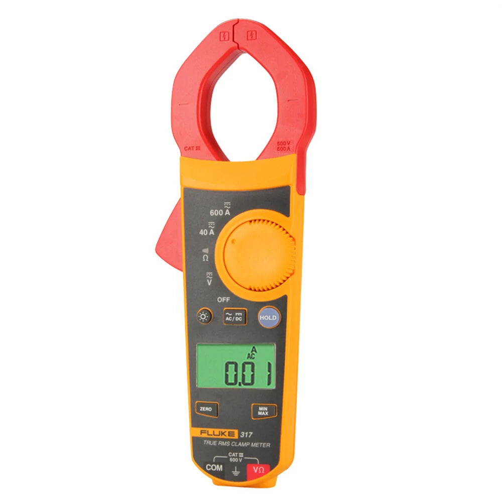 Fluke 317 True RMS Digital Clamp Meter AC/DC Multimeter Tester