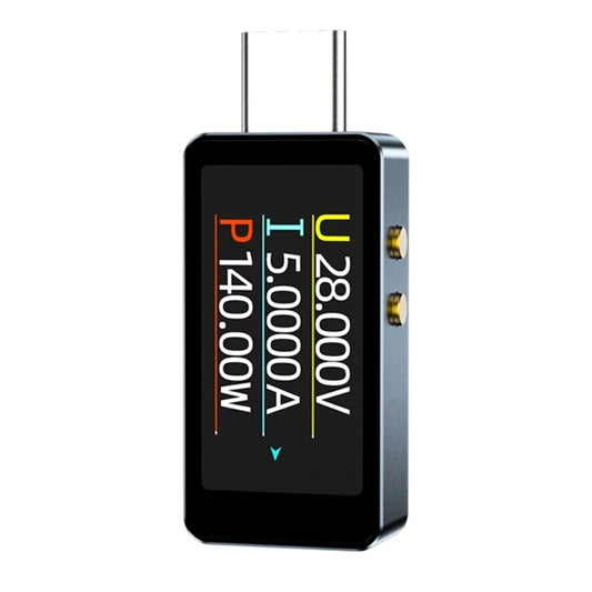 High Precision Battery Tester with Portable 4V-28V Type C Voltage Current Meter and INA226 16-bit RISC-V Architecture Chip