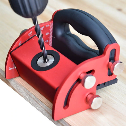Aluminum Pocket Hole Jig & Woodworking Oblique Hole Locator Tool