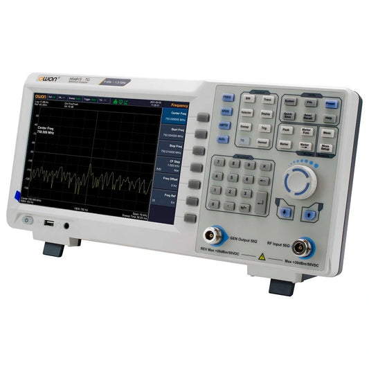 OWON XSA815-TG 1.5GHz Spectrum Analyzer with 9-Inch TFT LCD & Tracking Generator - USB, LAN, HDMI