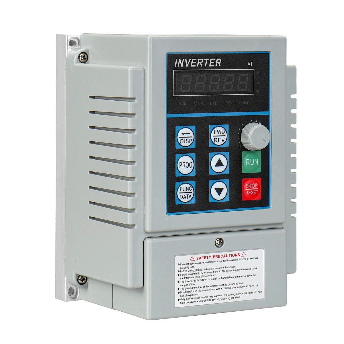 Universal Frequency Converter 0.75/1.5/2.2KW, 110V Input to 220V Output, Global Use, Overcurrent and Overvoltage Protection, Ideal for Fans, Pumps, Compressors