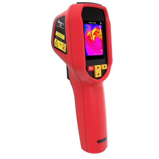 HX1 Infrared Thermal Imager, 240x240 Pixels, 2.4 LCD, IP54, -20°C to 550°C, 25Hz, 15 Color Modes, USB Charging
