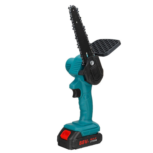 MUSTOOL 6-Inch 1200W Cordless Electric Chainsaw with Optional Batteries - Pruning and Woodworking Tool