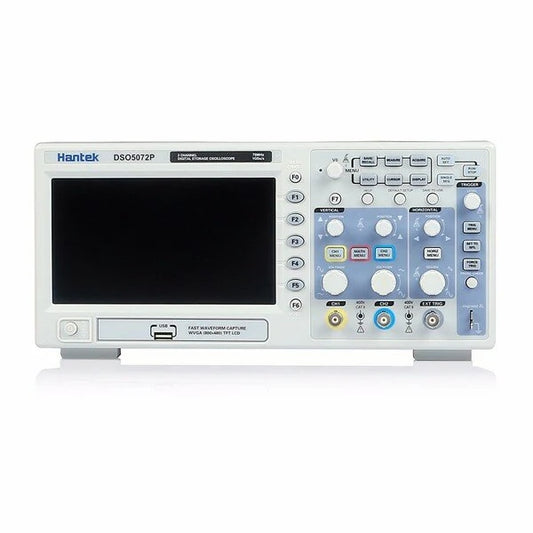 Hantek DSO5072P 70MHz Digital Oscilloscope, 2-Channel, 1GSa/s, 7 TFT LCD Display