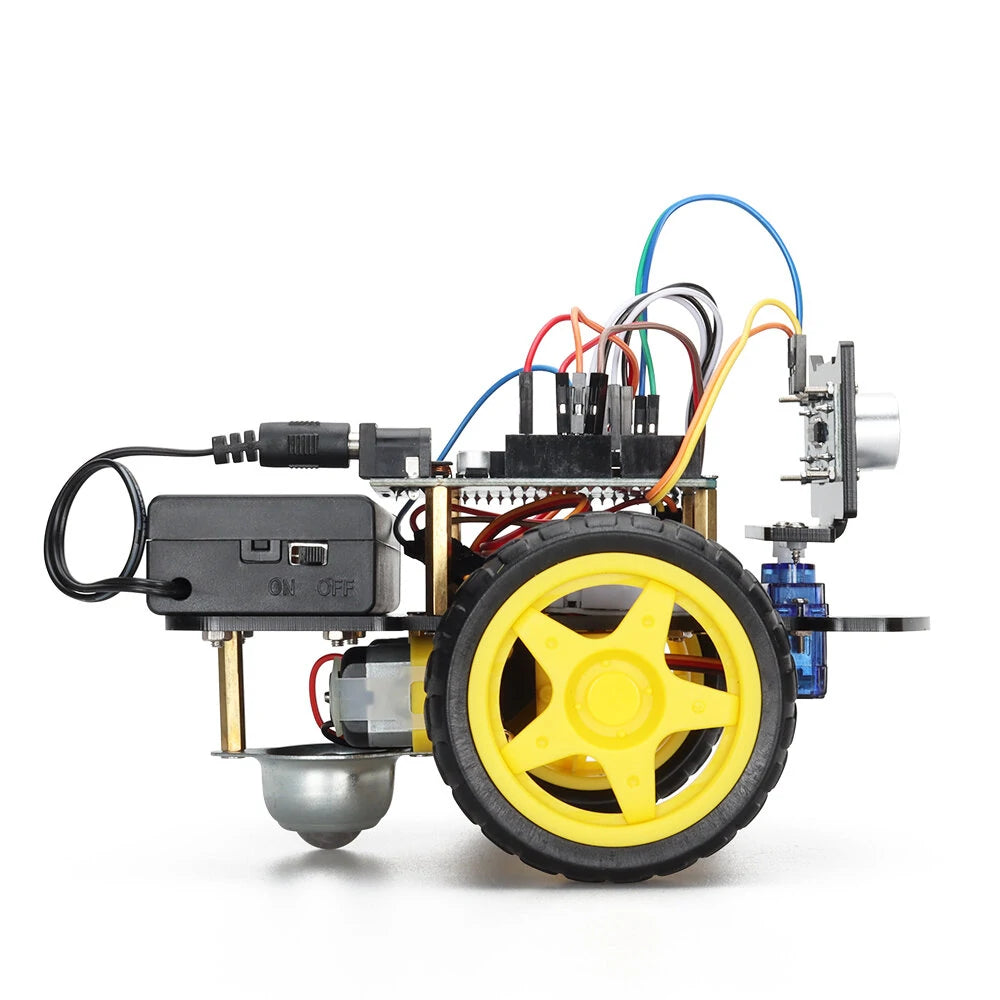 2WD Smart Robot Car Kit for Arduino: ESP8266 ESP12E D1 WiFi Board - Automation & Electronic Robotics Starter Kit