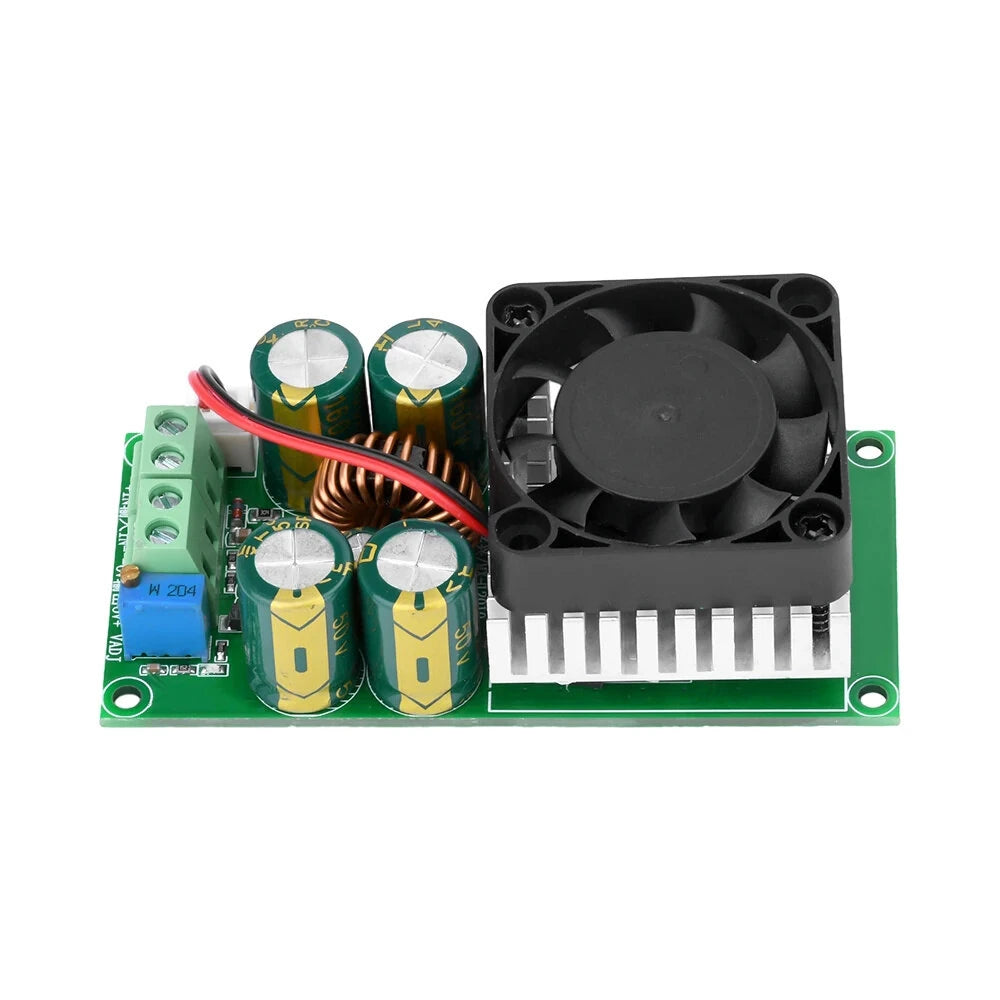 High Efficiency DC-DC Adjustable Step Down Voltage Regulator Module 120V-3V, 10A CC CV Buck Converter