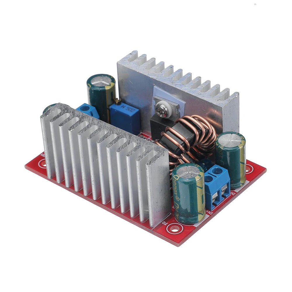 400W DC 15A Boost Converter LED Driver, 8.5-50V to 10-60V Step-Up Power Supply Module