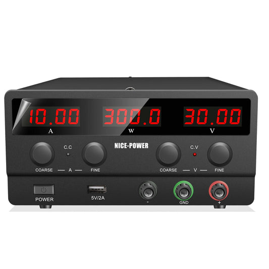Compact NICE-POWER SPS-H Precision Power Supply with USB 5V2A Output - Professional Four-Digit Display & Adjustable Voltage/Current Control for Versatile Charging Needs