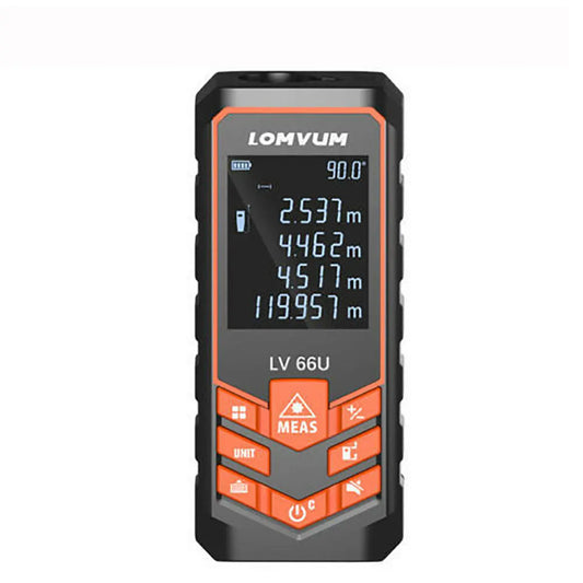 Digital Laser Distance Meter 40-120M Auto Level Range Finder