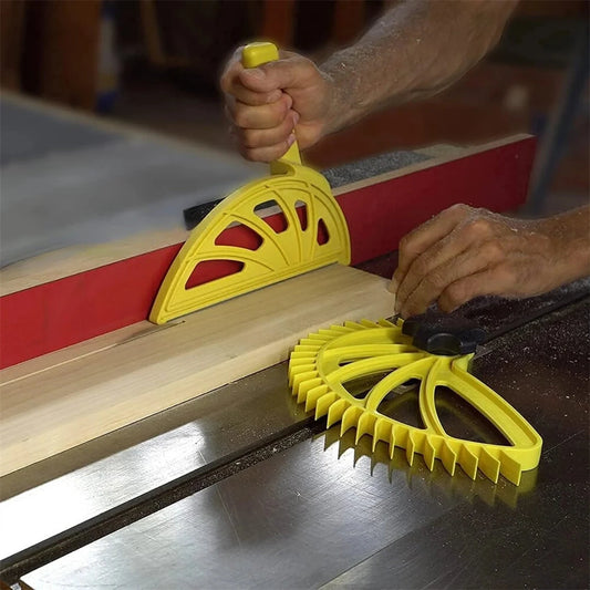 Safety Push Block Featherboard for Table Saws, Router Tables & Jointers