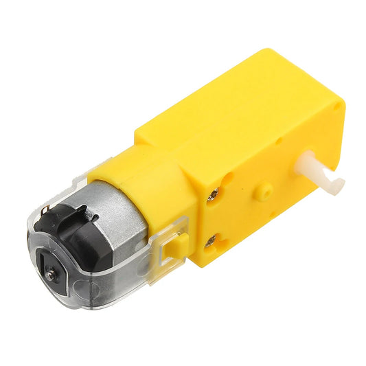 10-Pack DC 3V-6V Single Axis Gear Motor for DIY Smart Car Robot Projects