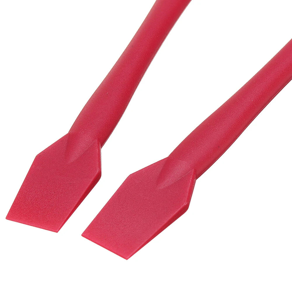 4-Piece Silicone Glue Kit: Dual Brush, Flat Scraper & Glue Tray for Woodworking
