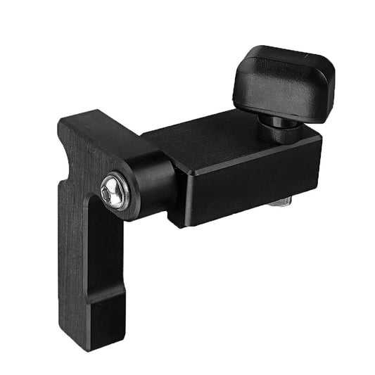 Aluminum Box Joint Jig Fence Stop for T Track Miter Gauge Woodworking Tool by Drillpro