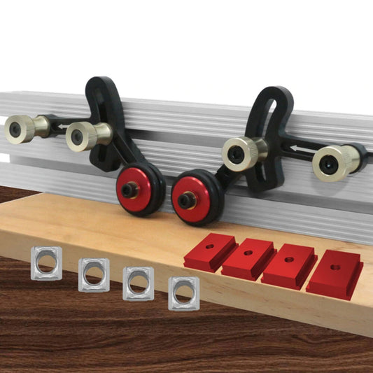 Anti-Rebound Safety Featherboard Woodworking Guides
