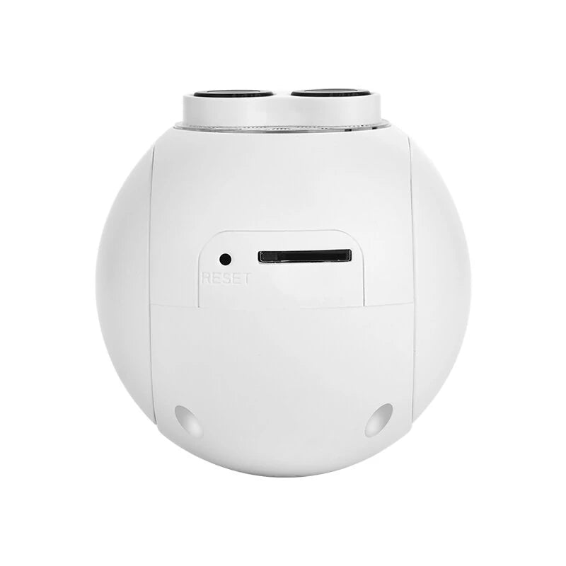 5X Zoom 2MP WiFi PTZ Bulb Camera with Night Vision, Audio Intercom & Alarm Remote Control