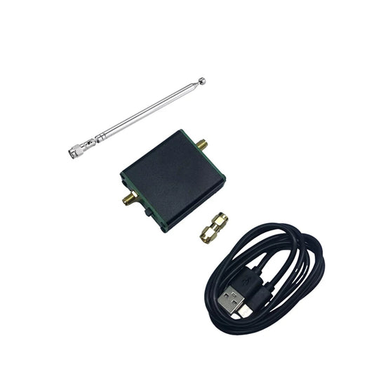 GoldStream Signal Amplifier 100kHz-6GHz | Full-band Low Noise Antenna Amplifier with Battery
