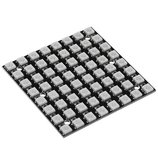 64 LED WS2812 5050 RGB Matrix Board with Built-in Driver for Arduino Projects