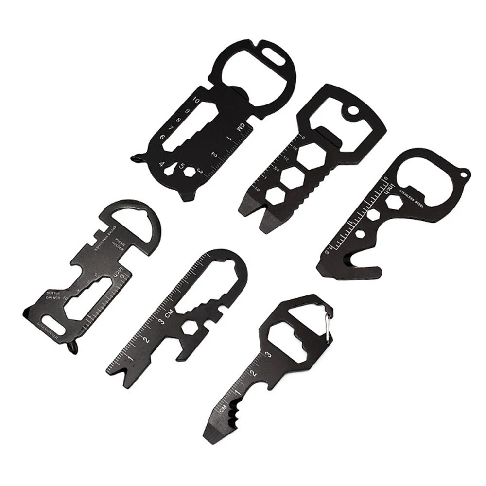 Compact Hex Wrench & Bottle Opener – Multi-Functional Pocket Tool for Indoor/Outdoor Adventure