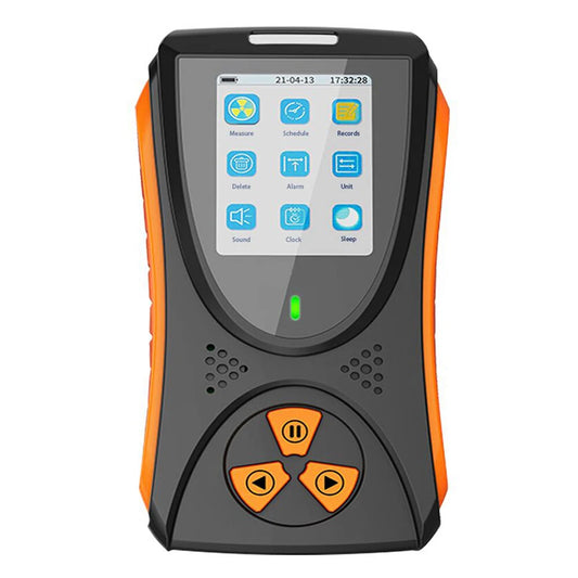 High Precision Nuclear Radiation Tester 0.05uSv-50mSv with Built-In Battery & TFT2.0 Color Display Alarm Feature