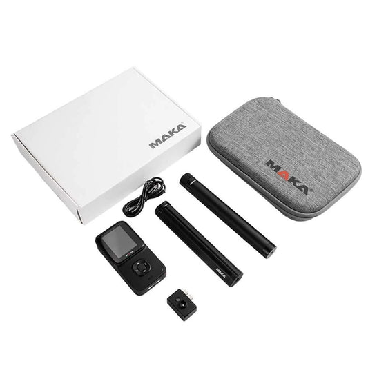 MAKA MK2301 7-in-1 Precision Measurement Device: Temperature, Distance, Angle Detection with 1024 Pixel Infrared & Visible Imaging for Thermal Analysis