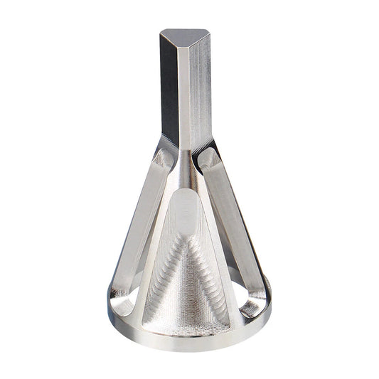 Drillpro Silver Deburring Chamfer Tool Bit for Burr Removal and Repair