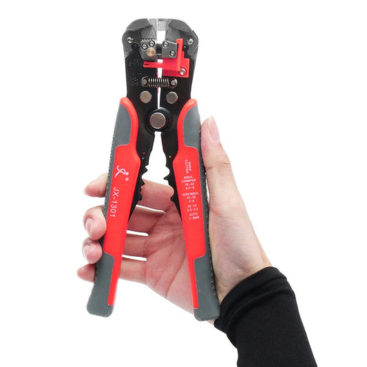 Paron® JX-1301 Orange Multifunctional Wire Strippers & Crimping Tool Pliers