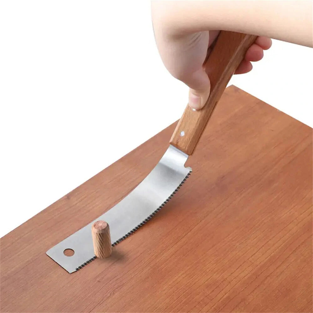 Precision SK5 Steel Woodworking Saw with 3-Edge Teeth for DIY Carpentry, Decoration & Garden Pruning