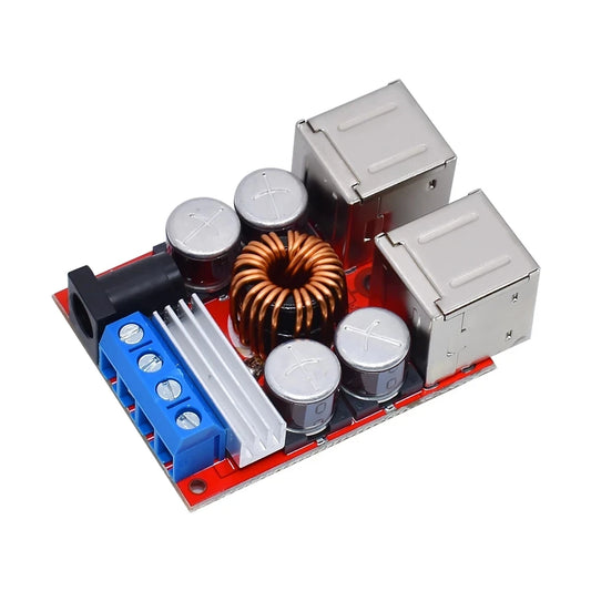 8V-35V to 5V 8A USB Charger Hub Step-Down Module for Android & Car Charging