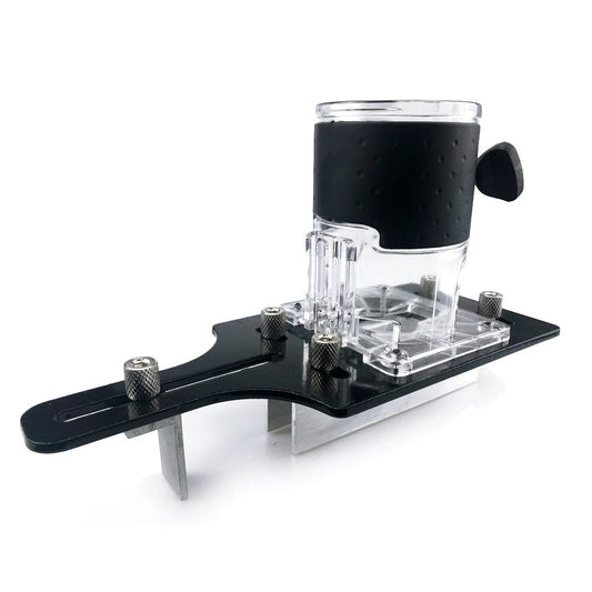 Invisible 2-in-1 Connector Slotting Tool for Woodworking and Shelving
