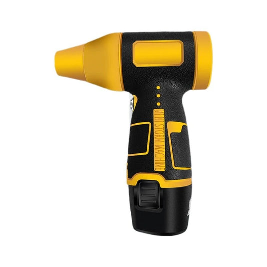 Portable 500W 8-Speed Handheld Turbine Fan with 2000mAh Quick-Charge Battery, 130000 RPM Lightweight Design
