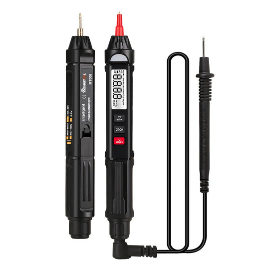 MUSTOOL MT008 2-in-1 Digital Multimeter Pen - 4000 Counts AC/DC Voltage Meter & Resistance Diode Tester