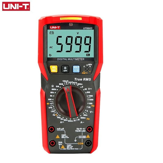 UNI-T UT89X UT89XD True RMS Digital Multimeter 20A AC/DC Voltmeter Tester NCV Capacitance Resistance
