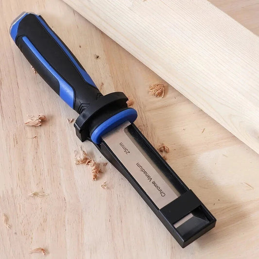 Multi-functional Hammer Right Angle Woodworking Chisel for Carpenter Carving and Slotting