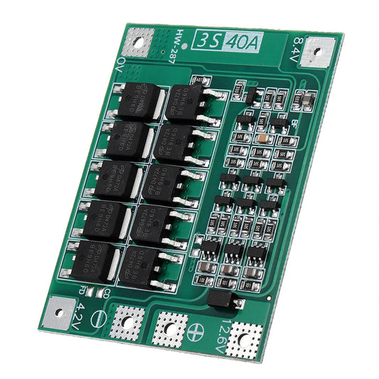 40A 3S 11.1V/12.6V 18650 Li-ion Battery BMS Protection Board