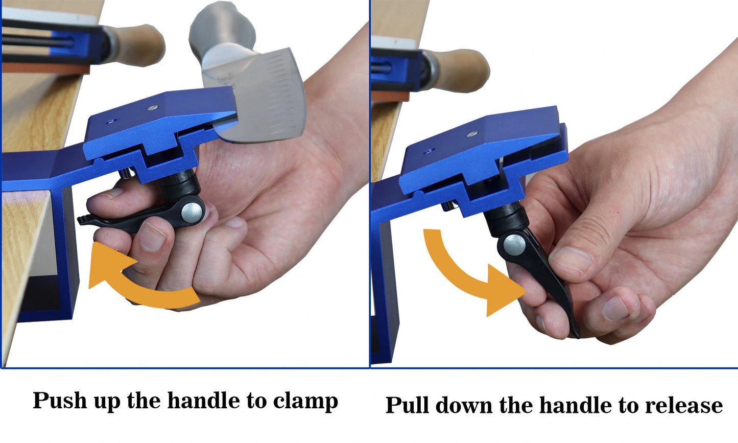 Angle-Adjustable Knife Sharpener System with Whetstones
